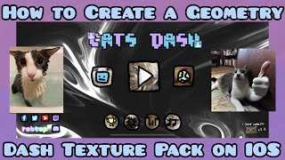 How To Create a Geometry Dash Texture Pack on iOS [upl. by Jahdiel]