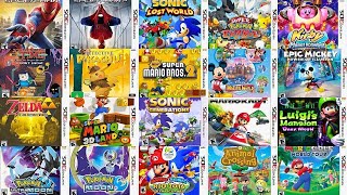 TOP 50 BEST NINTENDO 3DS GAMES OF ALL TIME BEST 3DS GAMES [upl. by Shannan]