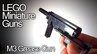 LEGO Miniature Guns  M3 Grease Gun [upl. by Nosiaj]