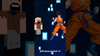 Notch VS Dragon ball character edit 😍shortsminecrafttrend [upl. by Asilrac]