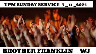 THE PENTECOSTAL MISSION SUNDAY SERVICE 3  11  2024 [upl. by Nahshunn704]