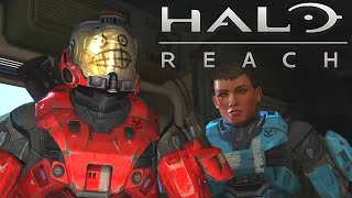 Halo Reach Opening Cutscene 60 FPS amp First Mission Gameplay Xbox Series X [upl. by Emirej845]