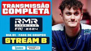 STREAM B  DIA 1  FASE DE GRUPOS  SHANGAI MAJOR 2024 NA QUALIFIER  TRANSMISSÃO COMPLETA PT1 [upl. by Laekim]