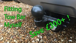 Fitting a Witter Tow Bar to a Hyundai Santa Fe How to [upl. by Nivle]