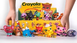 Crayola y Kidrobot Brillantes Crayones y Adorables Juguetes se juntan [upl. by Cherri]