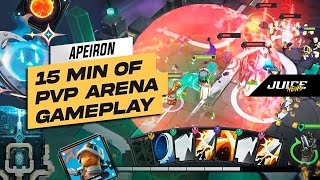 Apeiron  Beta PvP Arena Gameplay  Roguelite RTS Game [upl. by Kcirret]