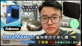 『丁丁喵星球』寵物專用空氣淨化機 AereMax Pet PT65 開箱實機試用個人意見點評 Air Purifier for Pet Unboxing and Personal Review [upl. by Delgado]