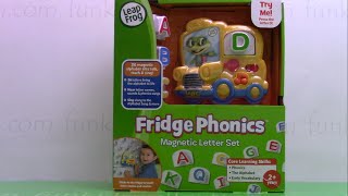 Fridge Phonics Magnetic Alphabet Letter Set by Leap Frog [upl. by Tomlin710]