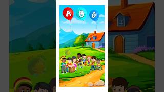 abc balloons songlearn abcd with balloons stay little channel [upl. by Idaf]