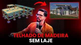 24 TELHADO DE MADEIRA E ABERTURA EM LAJE TRELIÃ‡ADA REVISÃƒO DE PROJETO DE SEGUIDOR [upl. by Roxie]