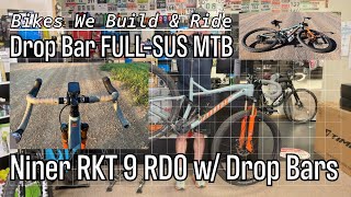 Niner RKT 9 RDO w Drop Bars  Bikes We Build amp Ride  Drop Bar Mountain Bikes [upl. by Lowenstern]