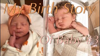 My 39 Week Induced Labor amp Delivery Story Of Our Pot Of Gold Baby After Stillbirth  Name Reveal [upl. by Naoj]