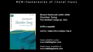 Edward MacDowell  Slumber Song [upl. by Diarmit919]