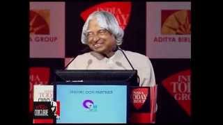 Dr APJ Kalam The nation is bigger than the political system  India Today Conclave 2013 [upl. by Yevi685]