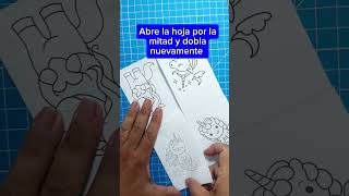 DIY Librito para Colorear Paso a paso Te regalo 5 libritos Deja un mensaje y recibes link FREE [upl. by Rehtaeh]