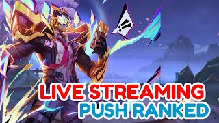 LIVE STREAMING SOLO PUSH RANK MOBILE LEGENDS KE 55 [upl. by Arodal525]