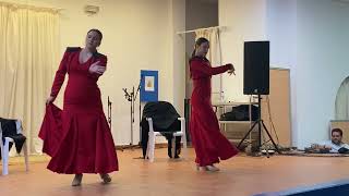 Spanish flamenco singing at the Torremolinos Fair Spain [upl. by Macknair]