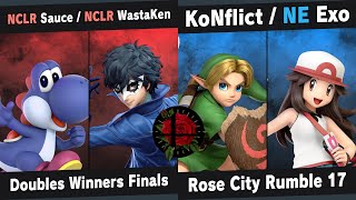 RCR 17 Doubles Winners Finals  SauceWastaKen vs KoNflictExo  Smash Ultimate [upl. by Josefa]