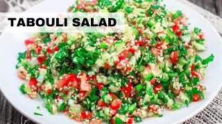 Tabouli Salad Recipe Tabbouleh  Easy Mediterranean Salad [upl. by Innep]