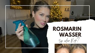 UPDATE zum DIY Rosmarinwasser  HILFT ES WIRKLICH GEGEN HAARAUSFALL [upl. by Alburg]