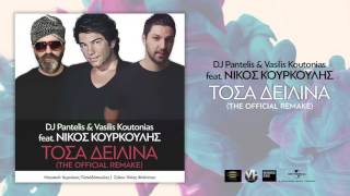 DJ Pantelis amp Vasilis Koutonias feat Nikos Kourkoulis • Tosa Deilina The Official Remake [upl. by Trinia7]