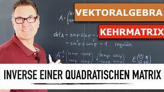 Was ist eine Inverse Matrix  Inverse Matrizen berechnen  reguläre  invertierbare  nichtsingulär [upl. by Ellevel]