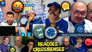 REAÇÕES dos CRUZEIRENSES FURIOSOS com a DERROTA  CORITIBA 1X0 CRUZEIRO REACT BRASILEIRÃO 2023 [upl. by Laup527]