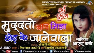 Arzoo Bano का सबसे दर्दभरा गीत  Muddaton Baad Mila Chhod Ke Janewala  Sad Songs [upl. by Eiluj]