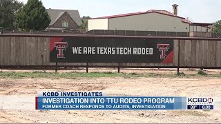 KCBD Investigates Former Texas Tech Rodeo Team coach responds to allegations of unreported anima [upl. by Hutton790]