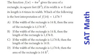 SAT Math [upl. by Aihsekyw353]