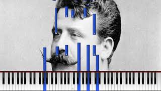 Leoncavallo Pagliacci  Act 1  quotVesti la giubbaquot Synthesia Piano Tutorial [upl. by Reiser]