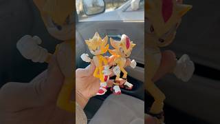 Jakks pacific sonic movie 3 Super Shadow and Super Sonic 2 pack review… [upl. by Arlina]