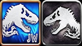 JURASSIC WORLD THE GAME vs JURASSIC PARK BUILDER [upl. by Ashley]