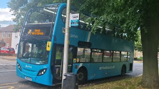 NonTFL November S2 EP20  Arriva Kent amp Surrey 6472 SN58EOB Bus Route 101  ADL E400 ZF Euro 4 [upl. by Granthem]