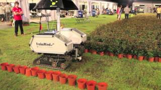 BioSystems Engineering University of Southern Denmark in Robolab using the Armadillo Field Robot [upl. by Straus]