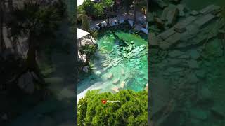 Pamukkale Turkey Tourist Attractions 🇹🇷 shorts shortsvideo pamukkale turkey [upl. by Nnaarat]