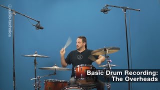 Basic Drum Miking The Overheads [upl. by Adnalahs406]