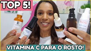 Top 5 Séruns de Vitamina C para o Rosto Tratamento Antioxidante e Antiidade [upl. by Gilba464]