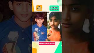 Allu Arjun And Rashmika Mandanna Journey Transformation alluarjun rashmikamandanna shorts [upl. by Allys458]