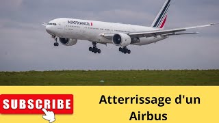 Atterrissage dun Airbus à laéroport dAlger Houari Boumediene [upl. by Cromwell]