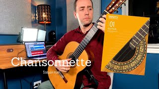 Chansonnette Štěpán Rak  Trinity College London Classical Guitar Grade 1 [upl. by Zeitler]