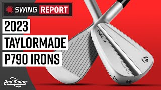 2023 TaylorMade P790 Irons  The Swing Report [upl. by Yenettirb]