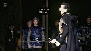 Ah sì ben mio Di quella pira  Franco Corelli 1962 La Scala Il trovatore  SUBTITLES [upl. by Olympia]