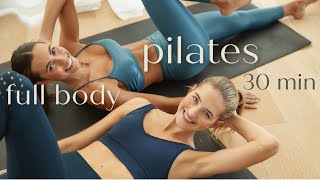 30 MIN Full body Pilates workout  Strengthen and Toning  14 Day Full Body Challenge [upl. by Garson423]