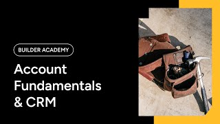 Houzz Pro Builder Academy Account Fundamentals and CRM [upl. by Otero]