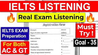 IELTS listening  ielts preparation listening practice test  ielts general listening practice test [upl. by Spears]