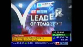 ET Now Leaders Of Tomorrow Mr Ganesh Ayyar CEO amp ED Mphasis Interview [upl. by Retsevlis409]