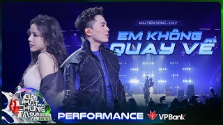 Em Không Quay Về  Mai Tiến Dũng x LyLy  Our Song Việt Nam Performance [upl. by Bouzoun118]