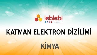 KİMYA  KATMAN ELEKTRON DİZİLİMİ [upl. by Rihat]