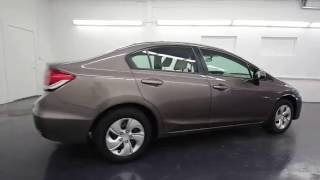 2013 Honda Civic LX  Urban Titanium Metallic  DH565178  Seattle  Renton [upl. by Arehs]